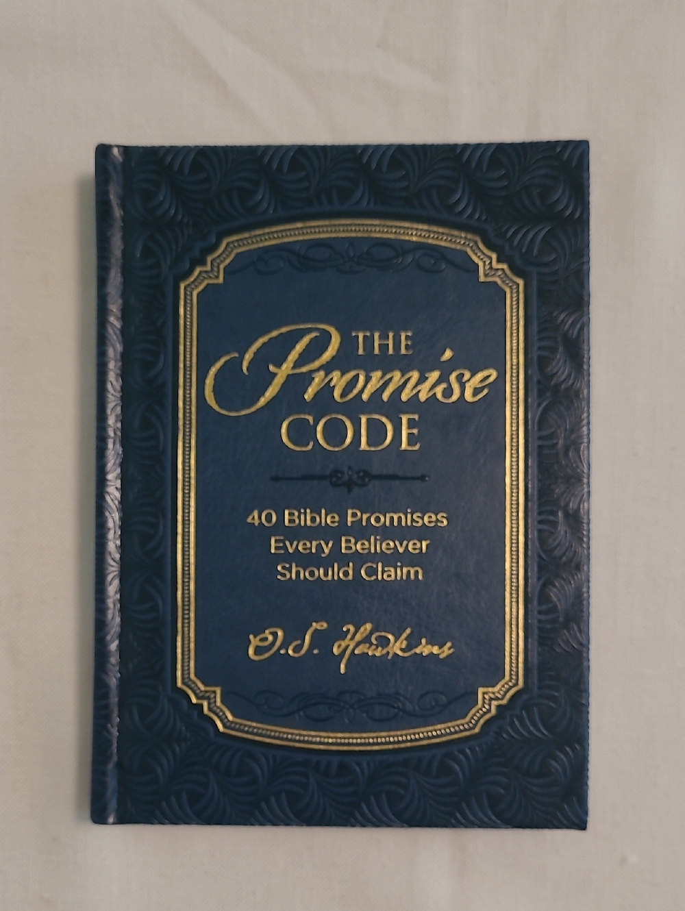 The Promise Code Hardcover Book - Blue with Gold Foil